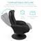 Best Choice Products Faux Leather Electric Massage Recliner Chair w/ Stool Ottoman, Remote Control, 5 Modes